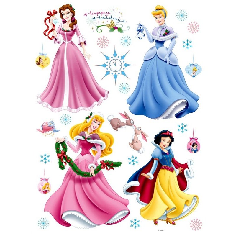 Stickers Láminas de Princesas