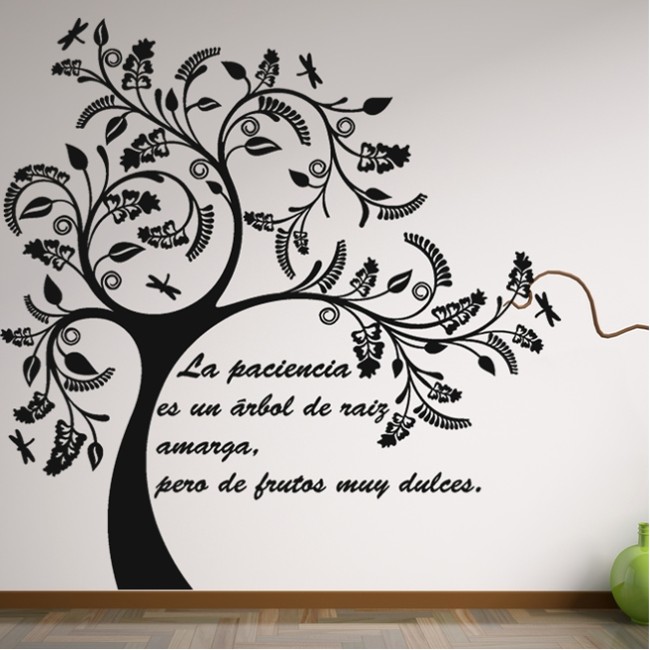 Vinilo decorativo El Árbol de la Sabiduría